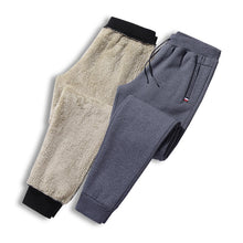 Load image into Gallery viewer, Men's Winter Super Warm Pants Outside Fleece Joggers Thicken Sweatpants Heavyweight Plus Velvet Trousers Streetwear Men 8XL