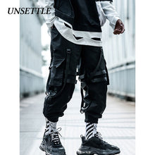 Load image into Gallery viewer, UNSETTLE 2020 Spring/Summer Hip Hop Joggers Men/Women Black Harem Pants Multi-pocket  Sweatpants Streetwear Casual Mens Pants