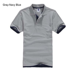 Load image into Gallery viewer, Plus Size XS-3XL Brand New Men's Polo Shirt High Quality Men Cotton Short Sleeve shirt Brands jerseys Summer Mens polo Shirts