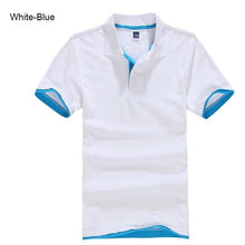 Load image into Gallery viewer, Plus Size XS-3XL Brand New Men's Polo Shirt High Quality Men Cotton Short Sleeve shirt Brands jerseys Summer Mens polo Shirts